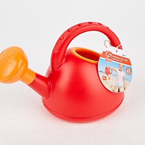 Hape Sand and Beach Toy Watering Can Toys, Red