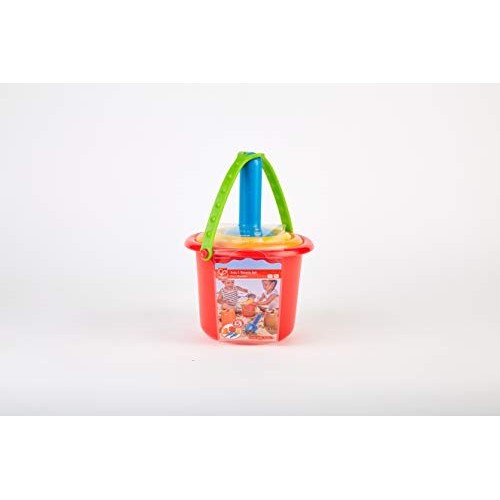 Hape Sand Toys 5-in-1 Beach Set Toys, Multicolor