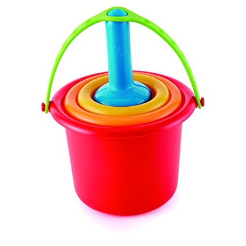 Hape Sand Toys 5-in-1 Beach Set Toys, Multicolor