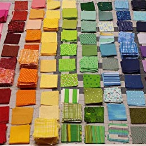 I Spy Novelty Girl Fabric Pack; Set of 240 Squares, 100% Cotton