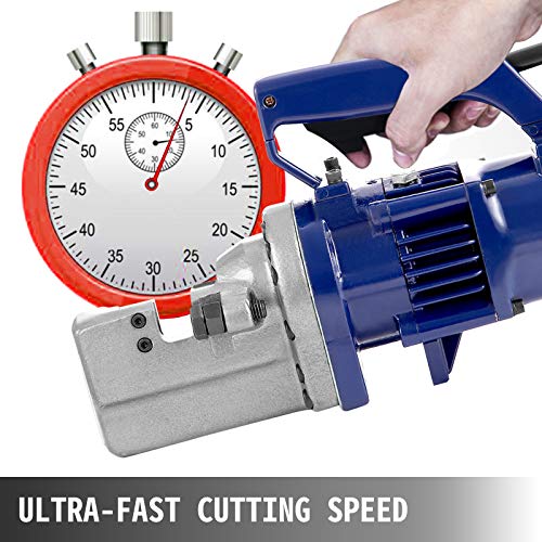 Happybuy 1350W Electric Rebar Cutter 7/8Inch Hydraulic Rebar Cutte...