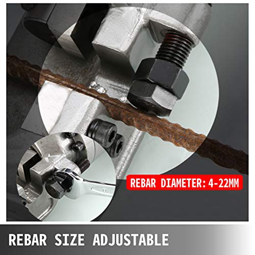 Happybuy 1350W Electric Rebar Cutter 7/8Inch Hydraulic Rebar Cutte...