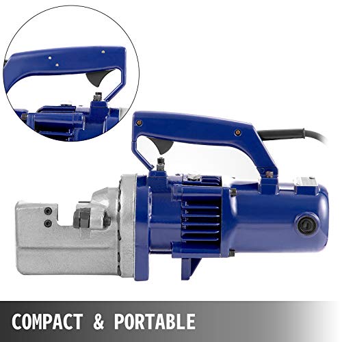 Happybuy 1350W Electric Rebar Cutter 7/8Inch Hydraulic Rebar Cutte...