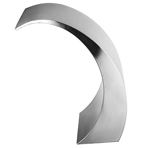 Happybuy Stainless Steel Pool Fountain 17.7 x 11.8 x 23.6 inches P...