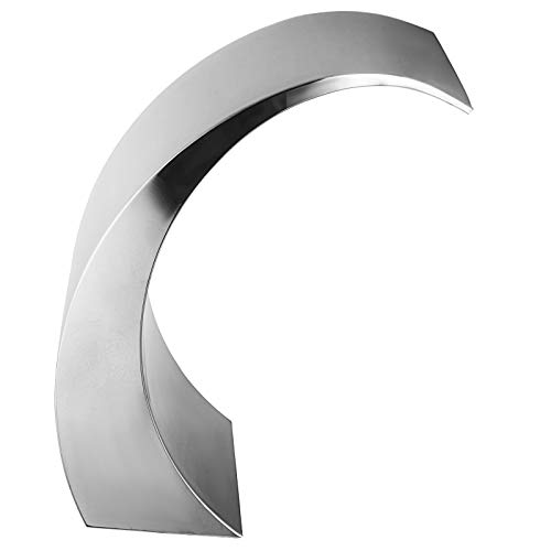 Happybuy Stainless Steel Pool Fountain 17.7 x 11.8 x 23.6 inches P...