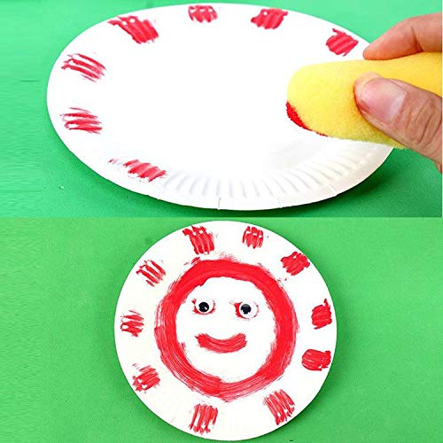Hapy Shop 24 Pack Painting Sponge Round Synthetic Artist Sponges W...