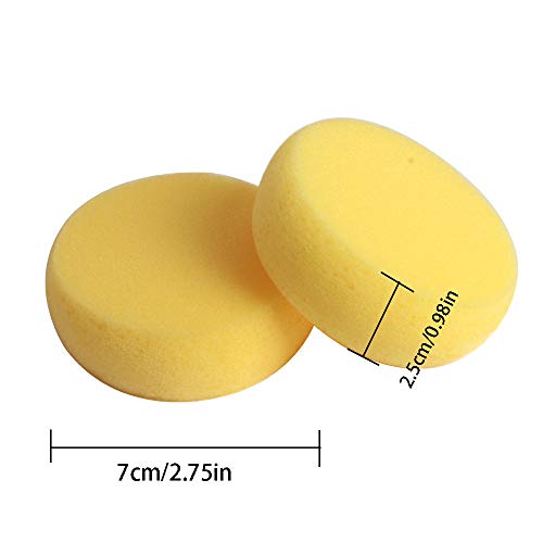 Hapy Shop 24 Pack Painting Sponge Round Synthetic Artist Sponges W...