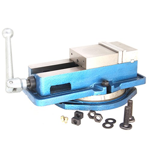 HFS Tm 3 Milling Machine Lockdown Vise -Swiveling Base - Harden...