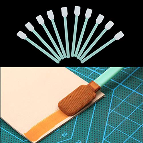 Harilla 10 Pieces Cleaning Stick Head Foam Cleaning Sticks, Anti-S...