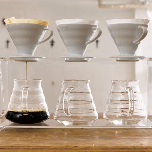 Hario V60Clear Glass Range Coffee Server, 600ml
