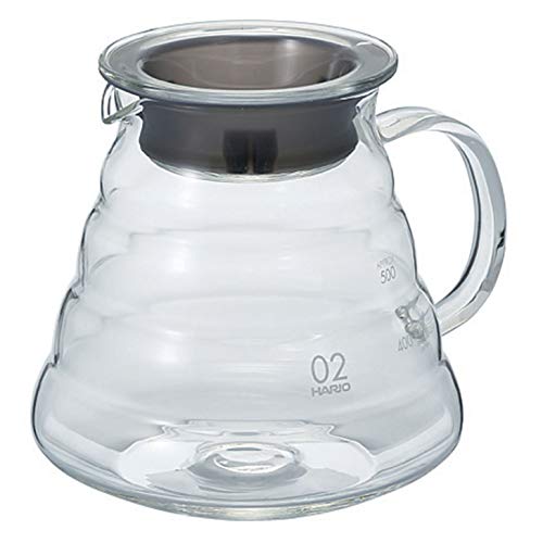 Hario V60Clear Glass Range Coffee Server, 600ml
