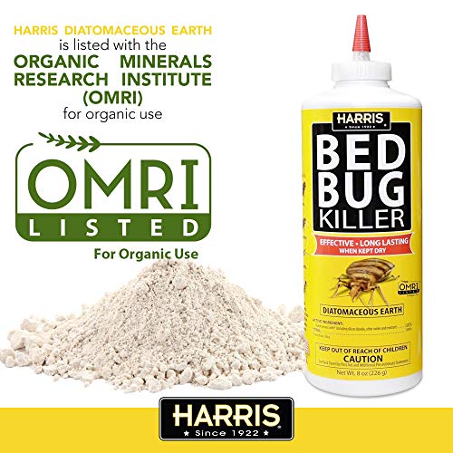 HARRIS Bed Bug Killer, Diatomaceous Earth 1/2lb