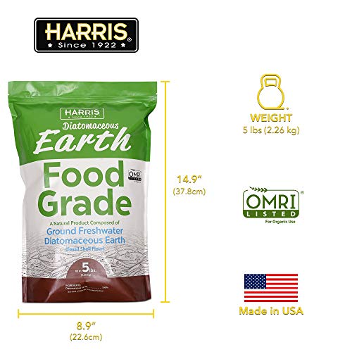 Harris Diatomaceous Earth Food Grade, 5lb