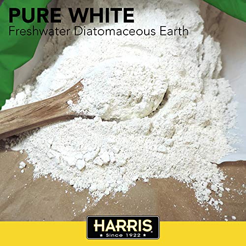 HARRIS Diatomaceous Earth Food Grade, 5lb with Powder Duster Inclu...