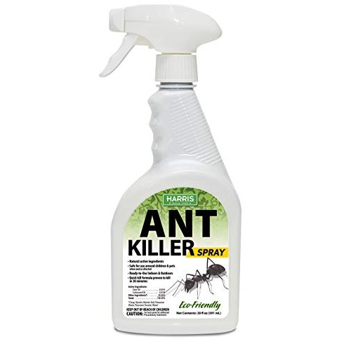 HARRIS New Ant Spray, Plant Oil Based Quick Ant Killer Formula for...