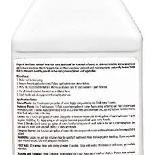 Harris Organic Plant and Lawn Fertilizer, Hydrolyzed Liquid Fish F...