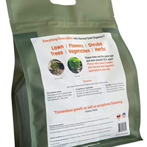 Harvest Gold Organics Premium Soil Conditioner, Certified for Orga...