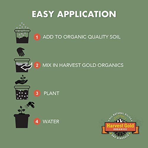 Harvest Gold Organics Premium Soil Conditioner, Certified for Orga...