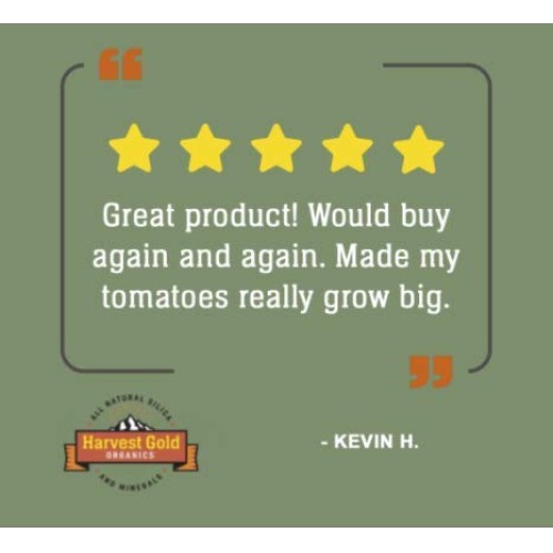Harvest Gold Organics Premium Soil Conditioner, Certified for Orga...