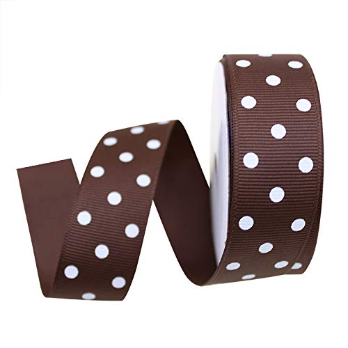 Grosgrain Ribbons 1 Inch Polka Dot Ribbon Set Swiss Dot Fabric Rib...