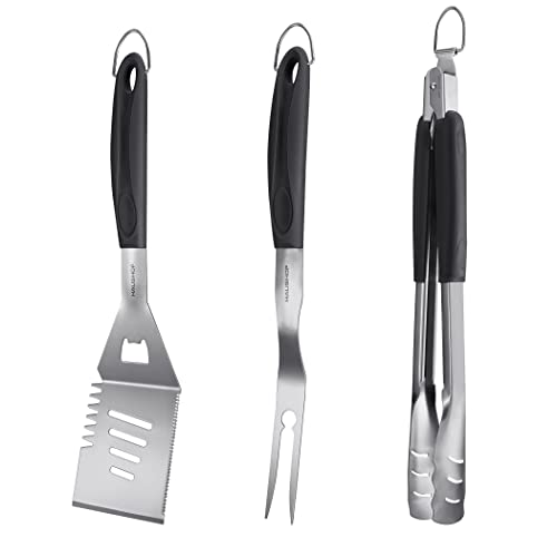 HAUSHOF Large Grill Accessories Heavy Duty BBQ Set Gifts for Men/W...