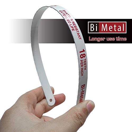 HAUTMEC 18 TPI 12 Length Hacksaw BI-METAL Replacement Blades High...
