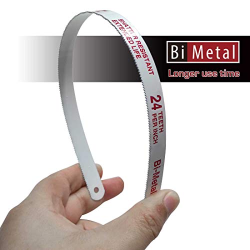 HAUTMEC 24 TPI 12 Length Hacksaw BI-METAL Replacement Blades High...