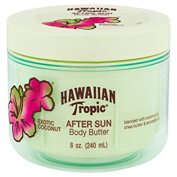 Hawaiian Tropic After Sun Lotion Moisturizer and Hydrating Body Bu...