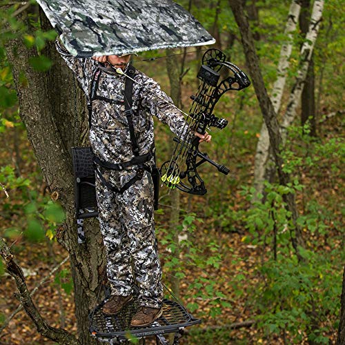 Hawk ARC Hunting Umbrella -Treestand Accessory with Ratchet Strap