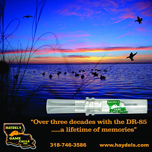 Haydels Game calls Inc. DR-85 Mallard Duck Call for Hunting, Doub...