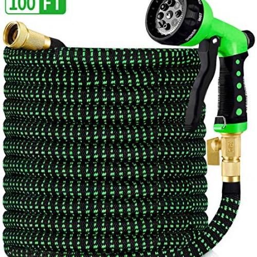 HBlife 100ft Garden Hose, All New 2020 Expandable Water Hose with ...