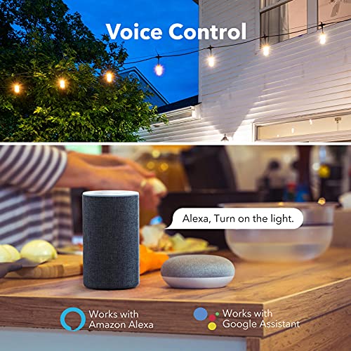 HBN Outdoor Smart Plug Waterproof WiFi Outdoor Outlet Timer with 6...