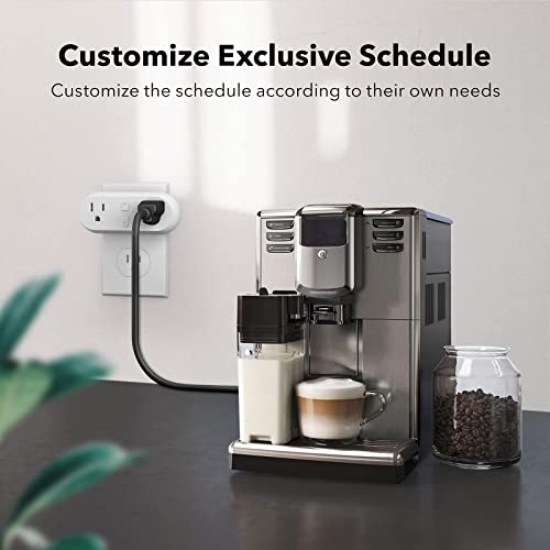 HBN WiFi Heavy Duty Dual Outlet Smart Plug with Individual Control...