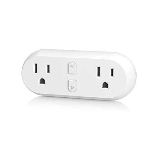 HBN WiFi Heavy Duty Dual Outlet Smart Plug with Individual Control...