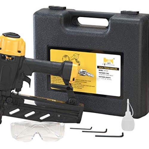 HBT HBT64P 16 Gauge Finish Nailer with Magnesium Housing, Straight...