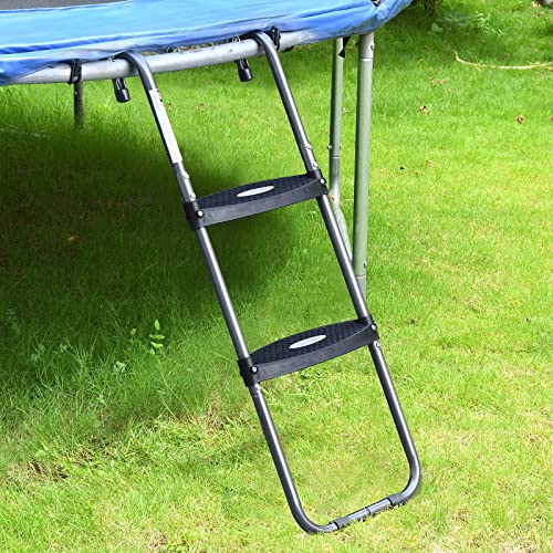 HBTower Trampoline Ladder with Horizontal and Wide Steps, Universa...