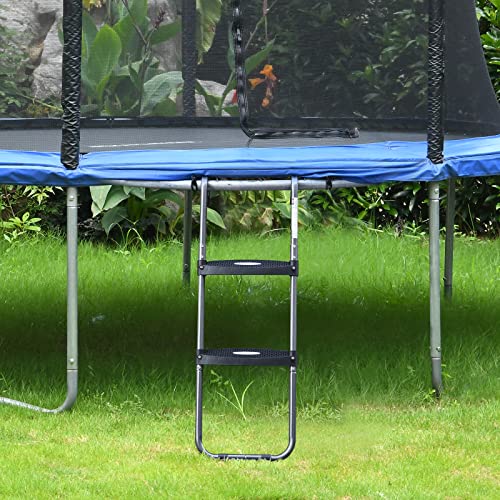 HBTower Trampoline Ladder with Horizontal and Wide Steps, Universa...