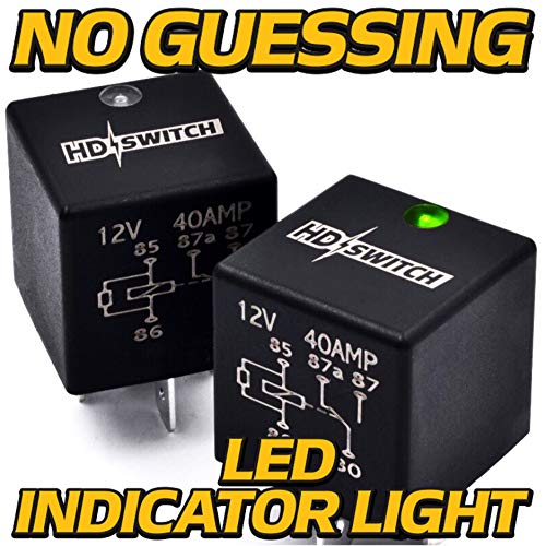 HD Switch 12V 40A Waterproof Relay Replaces Bad Boy Mowers ZT CZT ...