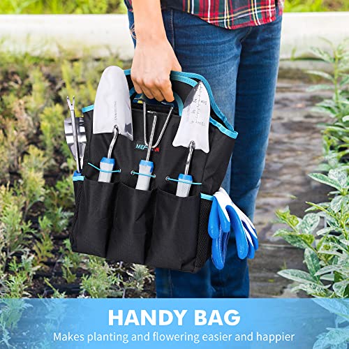 Gardening Tools, 8 Pcs Heavy Duty Stainless Steel Garden Tool Set ...