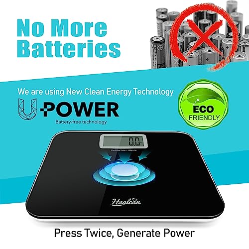 Oversized Scale for Body Weight, Extra Wide Bathroom Scale 550 lbs...