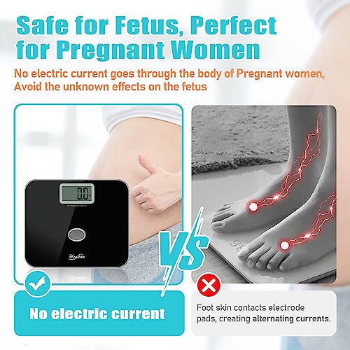 Oversized Scale for Body Weight, Extra Wide Bathroom Scale 550 lbs...