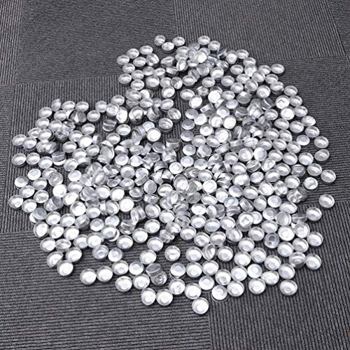 Healifty 200pcs Round Tin Tea Light Cups Empty Case Candle Wax Con...