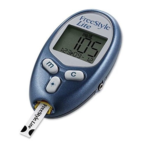 Abbott Freestyle Lite Blood Glucose Meter with Case