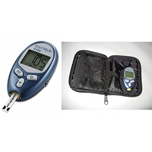 Abbott Freestyle Lite Blood Glucose Meter with Case