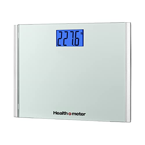 Health o meter Extra Wide Glass Digital Scale for Body Weight, Bat...