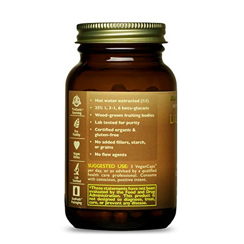 HealthForce SuperFoods Integrity Extracts Lion’s Mane - 90 VeganCa...