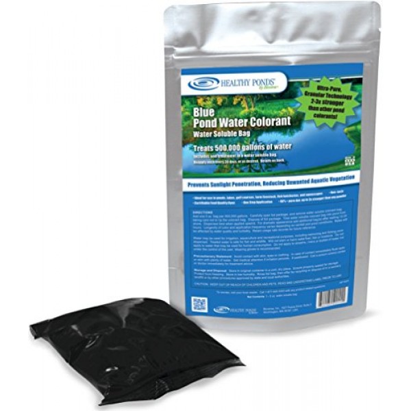 Healthy Ponds 52011 Pond Water Colorant, Blue, 5 Ounce Water Solub...