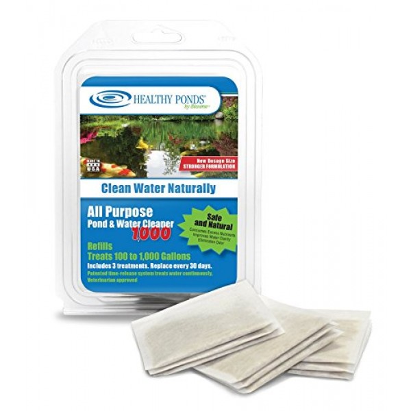 Healthy Ponds 52350 Refills for All Purpose Pond & Water Cleaner 1...
