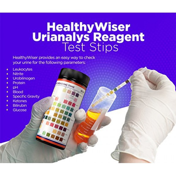 10 Parameter Urinalysis Test Strips 150ct, Urinary Tract Infection...