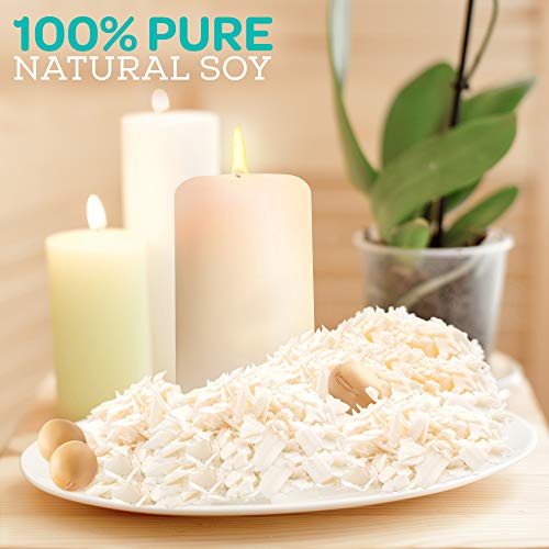 Hearts and Crafts Soy Wax and DIY Candle Making Supplies | 5lb Bag...